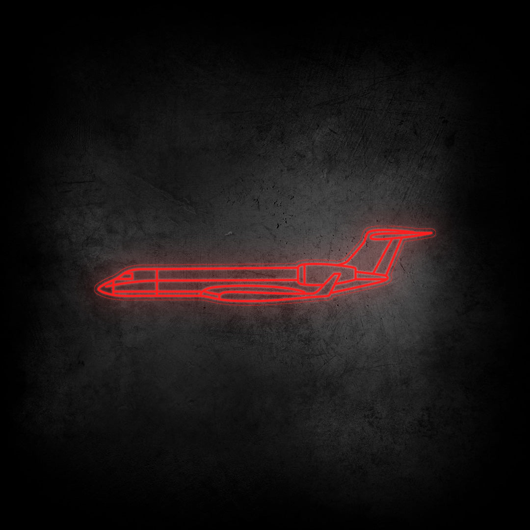 G550 Neon Silhouette