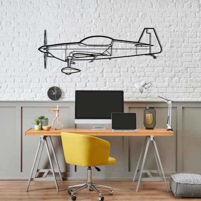 Votec 322 Silhouette Metal Wall Art