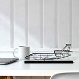 Falcon 900EX Silhouette Metal Art Stand