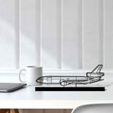 KC-10 Extender Silhouette Metal Art Stand