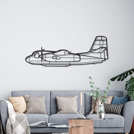 S-2T Silhouette Metal Wall Art