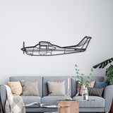 210L Centurion Silhouette Metal Wall Art
