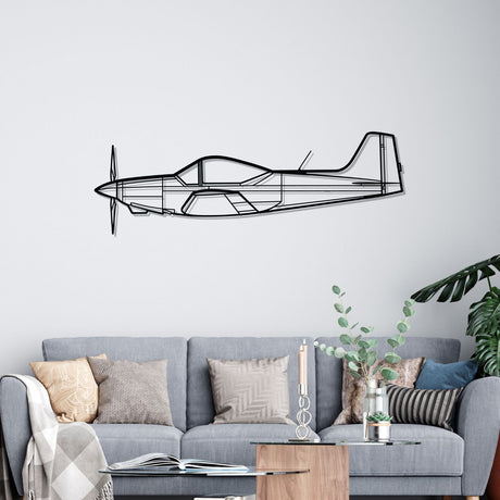 Falco F8L Silhouette Metal Wall Art