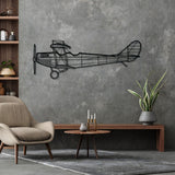 JN-4A Silhouette Metal Wall Art