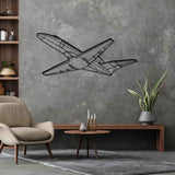 CJ3 Angle Silhouette Metal Wall Art