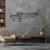 STOL CH 701 Silhouette Metal Wall Art
