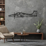 DA62 Silhouette Metal Wall Art