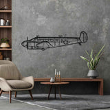 RC-45 Silhouette Metal Wall Art