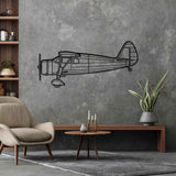 F24G 1937 Silhouette Metal Wall Art