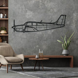 C33 Silhouette Metal Wall Art