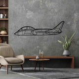 F7U-3 Cutlass Silhouette Metal Wall Art