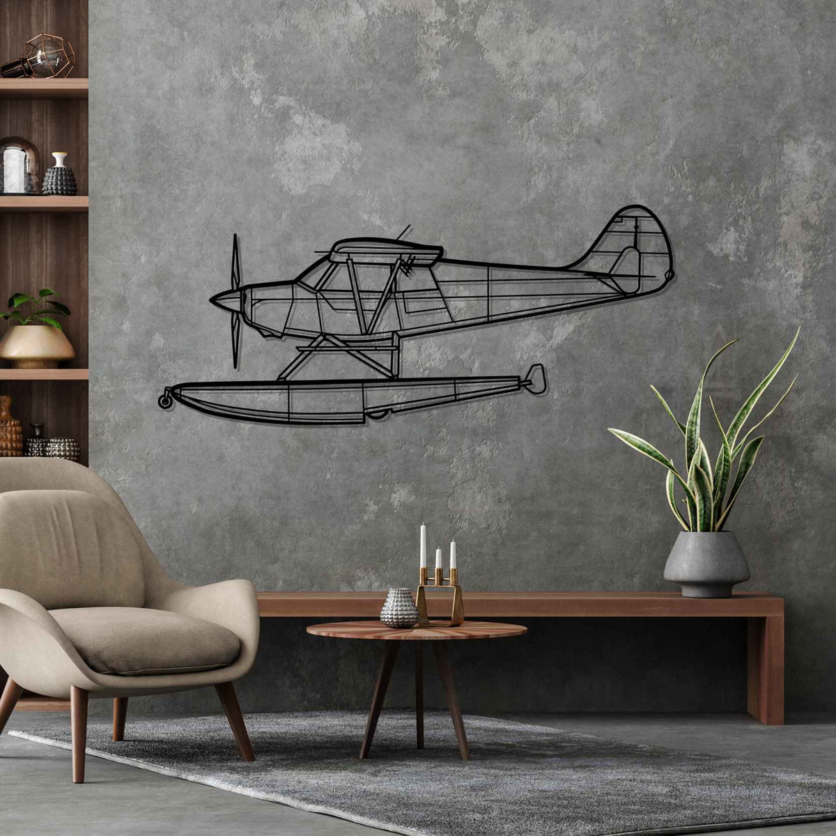 A-1B 1999 Silhouette Metal Wall Art