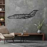 Citation Mustang Silhouette Metal Wall Art