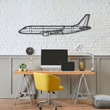 E175 Silhouette Metal Wall Art