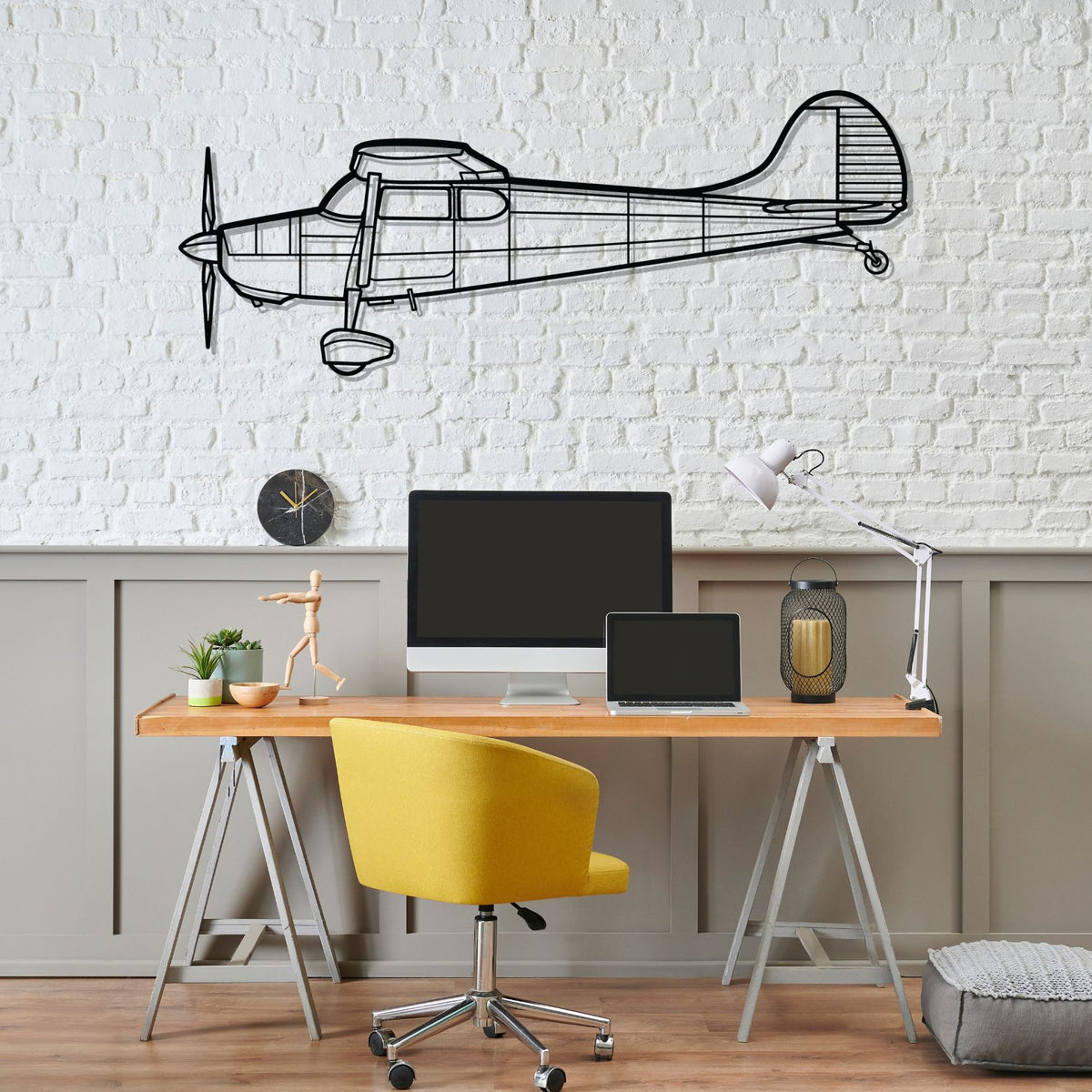 170B Silhouette Metal Wall Art