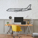 EMJ-175 Silhouette Metal Wall Art