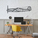 Ta-152H-1 Silhouette Metal Wall Art