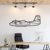 S-2T Silhouette Metal Wall Art