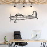 180K Silhouette Metal Wall Art