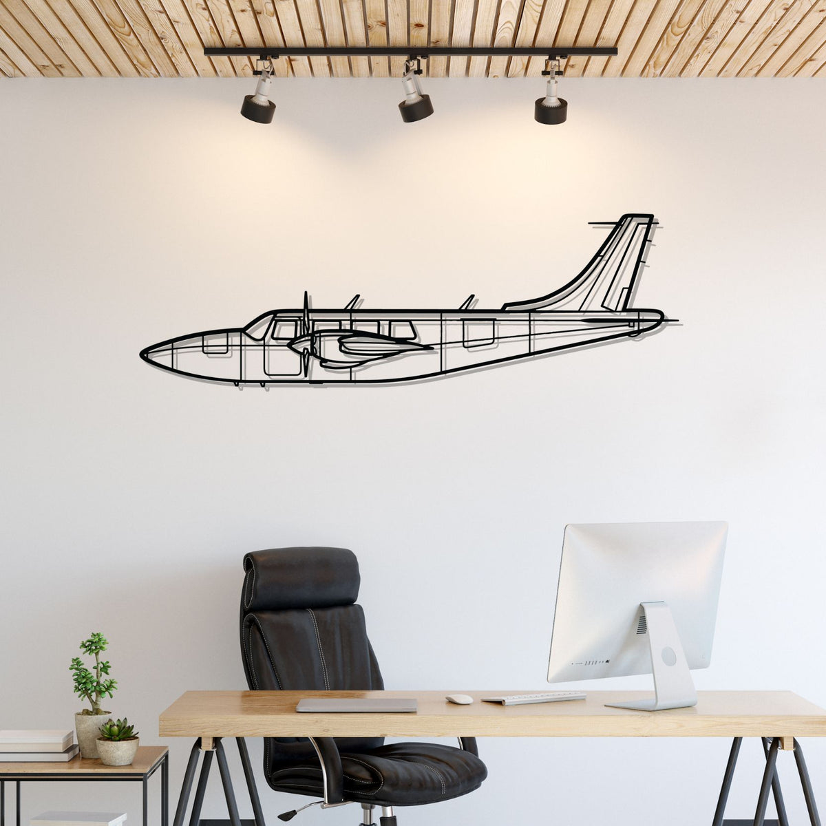 Aerostar 601P Silhouette Metal Wall Art
