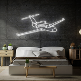 Citation M2 Angle Neon Silhouette