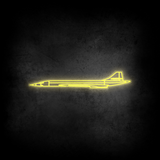 Concorde Neon Silhouette