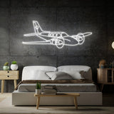 Baron G58 2024 Angle Neon Silhouette