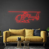 SA342M1 Gazelle Neon Silhouette