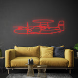 E-2D Advanced Hawkeye Neon Silhouette