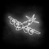 CP-140 Aurora RCAF Angle Neon Silhouette