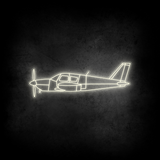 PA-28 Cherokee Neon Silhouette