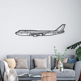 747-8 Silhouette Metal Wall Art