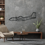 C-160 Silhouette Metal Wall Art